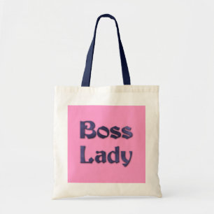 Bolso De Tela Tote de Presupuesto de Jefa