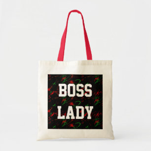 Bolso De Tela Tote de Presupuesto de Jefa