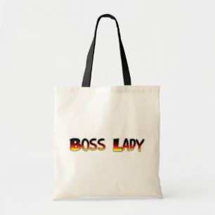 Bolso De Tela Tote de Presupuesto de Jefa