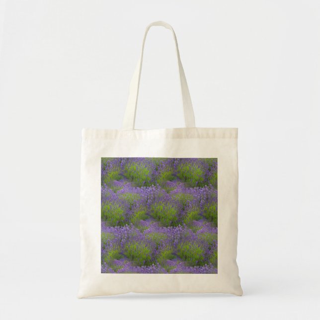 Bolso De Tela Tote de presupuesto de Lavender (Frente)