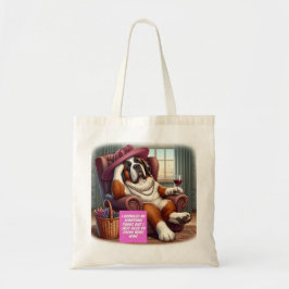 Bolso De Tela Tote de presupuesto / Diseño de San Bernardo