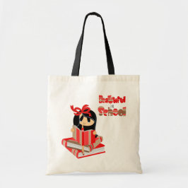 Bolso De Tela Tote de presupuesto escolar