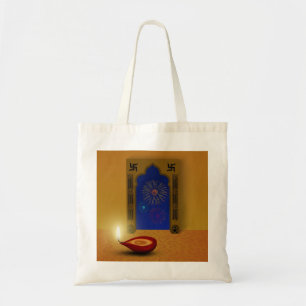 Bolso De Tela Tote de presupuesto - fuegos artificiales festivos