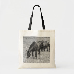 Bolso De Tela Tote de presupuesto para animales de HORSE