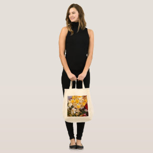 Bolso De Tela Tote de presupuesto para Bouquet