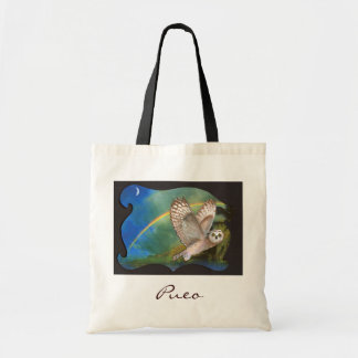 Bolso De Tela Tote de Pueo