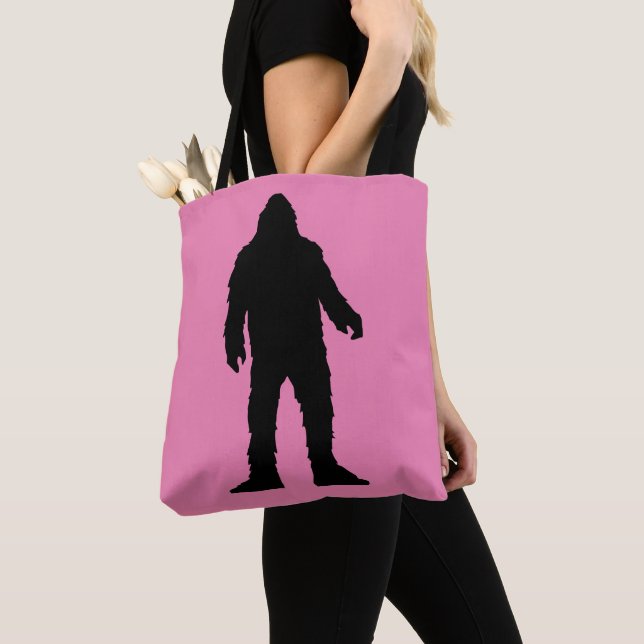 Bolso De Tela Tote DE PURSO BIGFOOT PINK BAG PURSE (Detalle)