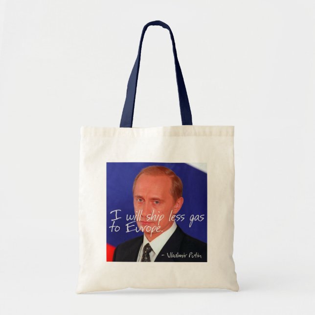 Bolso De Tela Tote de Putin (Frente)