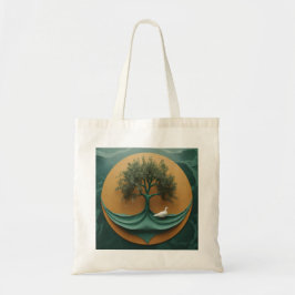 Bolso De Tela Tote de Raíces Sagradas