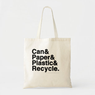 Bolso De Tela Tote de reciclaje