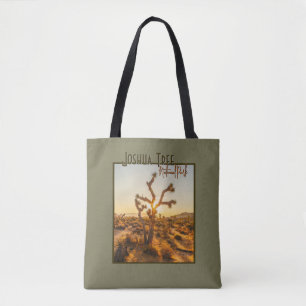 Bolso De Tela Tote de regalo del Parque Nacional del Árbol Joshu
