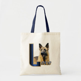 Bolso De Tela Tote de Regalos de Pastor Alemán