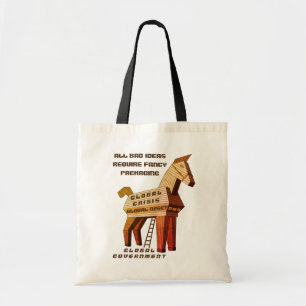 Bolso De Tela Tote de restablecimiento global