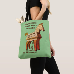 Bolso De Tela Tote de restablecimiento global