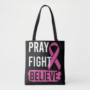 Bolso De Tela Tote de Reza Lucha Cree