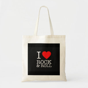 BOLSO DE TELA ***TOTE DE ROCK AND ROLL LOVER