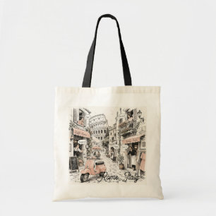 Bolso De Tela Tote de saludos Ciao Italia