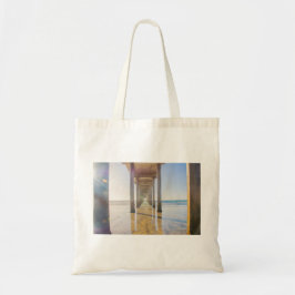 Bolso De Tela Tote de San Diego del embarcadero de Scripps