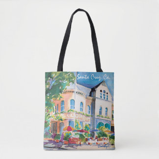 Bolso De Tela Tote de Santa Cruz