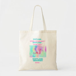 Bolso De Tela Tote de Scotland Nessie/Unicorn