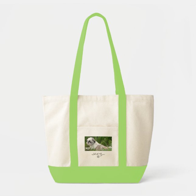 Bolso De Tela Tote de Shih Tzu (Frente)