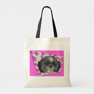 Bolso De Tela Tote de Shih-Tzu