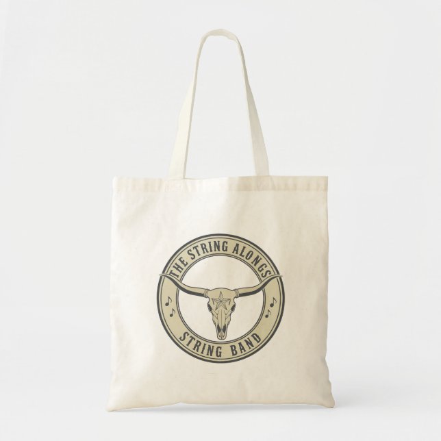 Bolso De Tela Tote de String Alongs String Band (Frente)