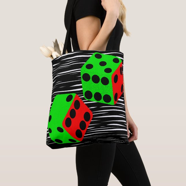 BOLSO DE TELA TOTE DE SUERTE (Detalle)