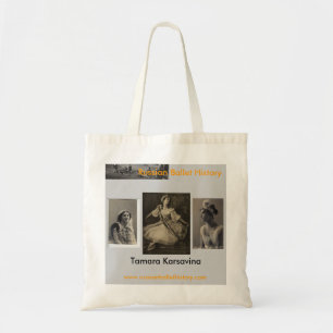 Bolso De Tela Tote de Tamara Karsavina