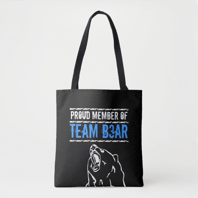 Bolso De Tela Tote de Teamb3ar (Anverso)