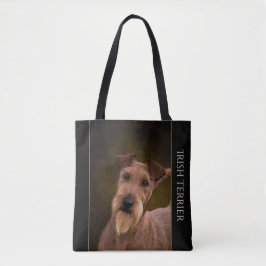 Bolso De Tela Tote de Terrier irlandés