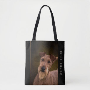 Bolso De Tela Tote de Terrier irlandés