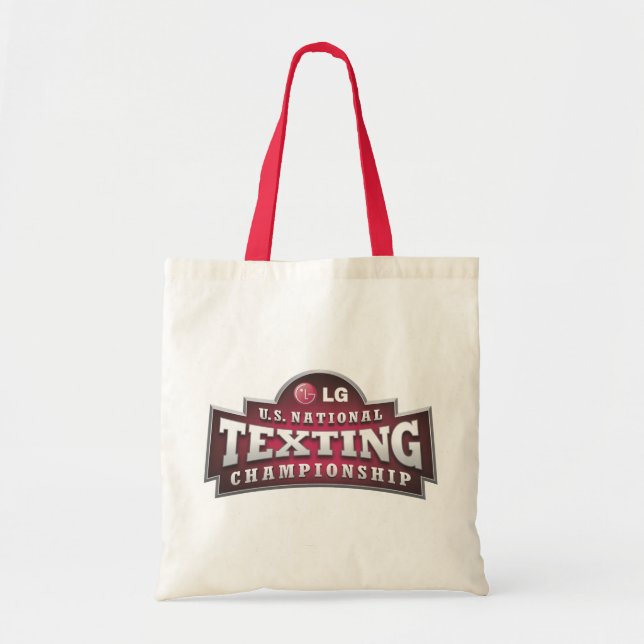 Bolso De Tela Tote de Texter (Frente)