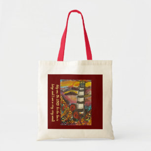 Bolso De Tela Tote de tiendas de faro
