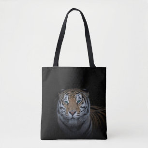 Bolso De Tela Tote de tigre