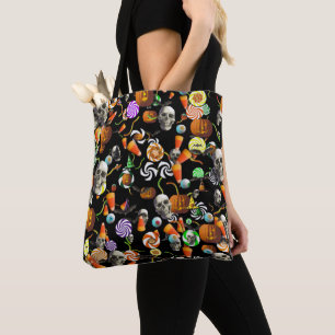 Bolso De Tela Tote de todo el mundo - Creepy Confetti de Hallowe
