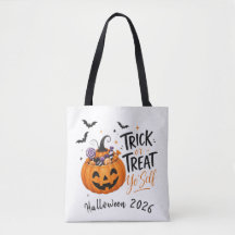 Tote de 'Trick or Treat Yo' Self' de Halloween