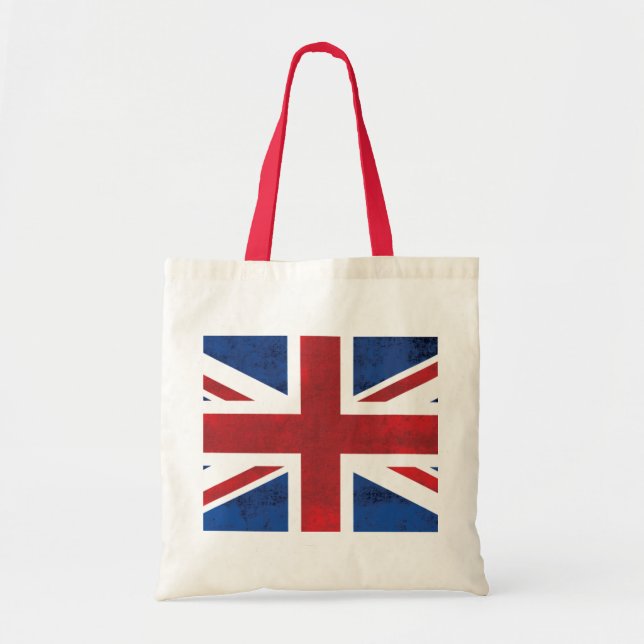 Bolso De Tela Tote de Union Jack (Frente)