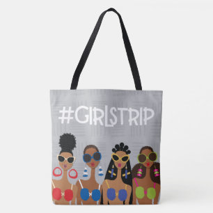 Bolso De Tela Tote de viaje de chicas