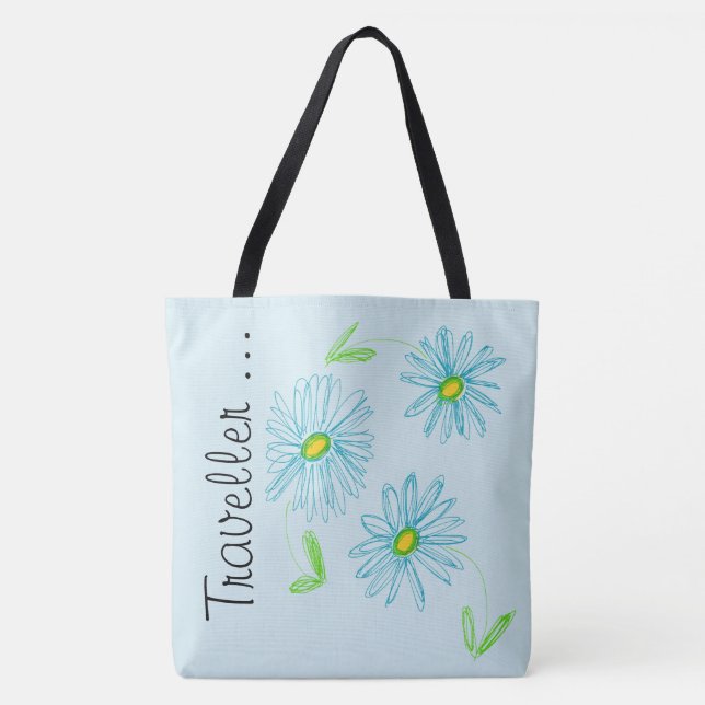 Bolso De Tela Tote de viajero (Anverso)