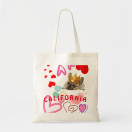 Bolso De Tela Tote de viajes divertidos de verano de California 