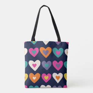 Bolso De Tela Tote de Vibes con amor