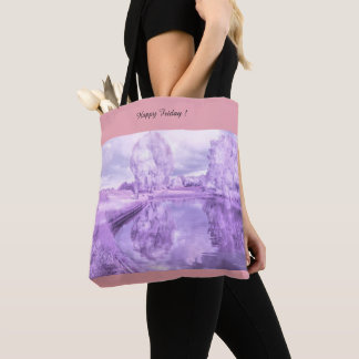 Bolso De Tela Tote de Vibraciones Soñadoras