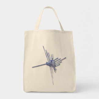 Bolso De Tela Tote de vidrio de Nazca Hummingbird