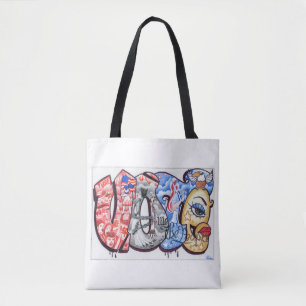 Bolso De Tela Tote de voto