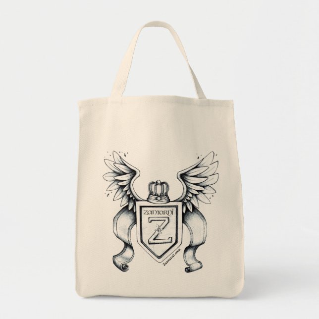 Bolso De Tela Tote de Zantarni (Frente)