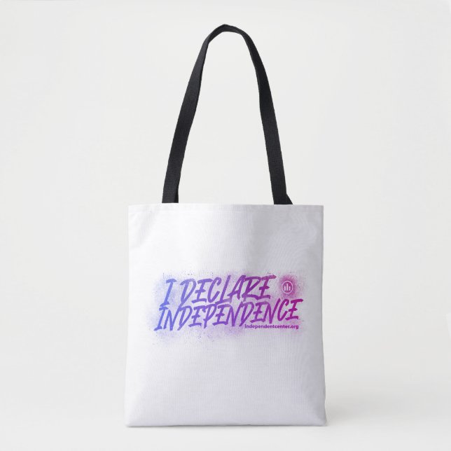 Bolso De Tela Tote Declaro Independencia (Anverso)