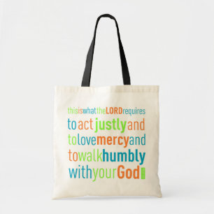 Bolso De Tela Tote del 6:8 de Micah