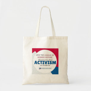 Bolso De Tela Tote del activismo de LWVAH