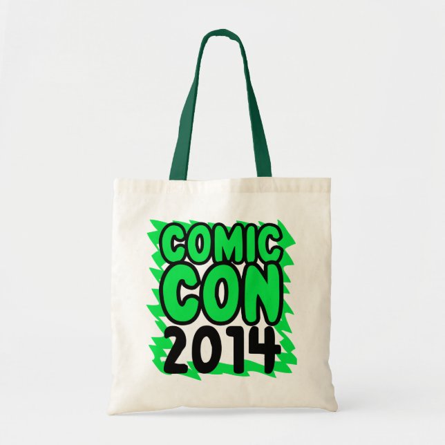 Bolso De Tela Tote del apoyo de la película de ComicCon (Frente)